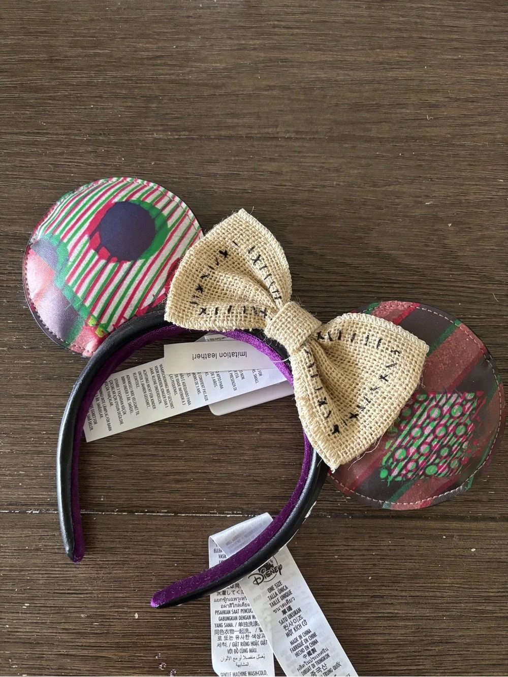 Disney Parks Minnie Mouse Movie Ears: Nightmare Before Christmas: Sally